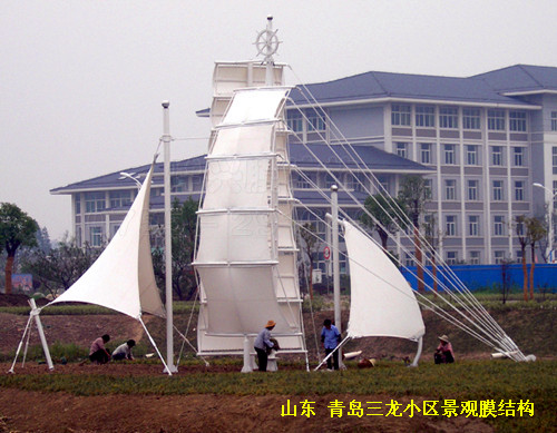 小區(qū)裝飾景觀(guān)膜結(jié)構(gòu)